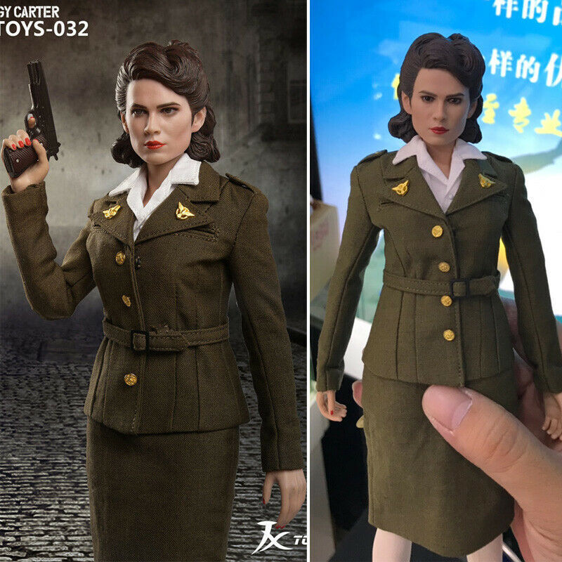 Jxtoys 032 1 6 Peggy Carter Agent Carter Captain America Action Figure In Stock Aliexpress